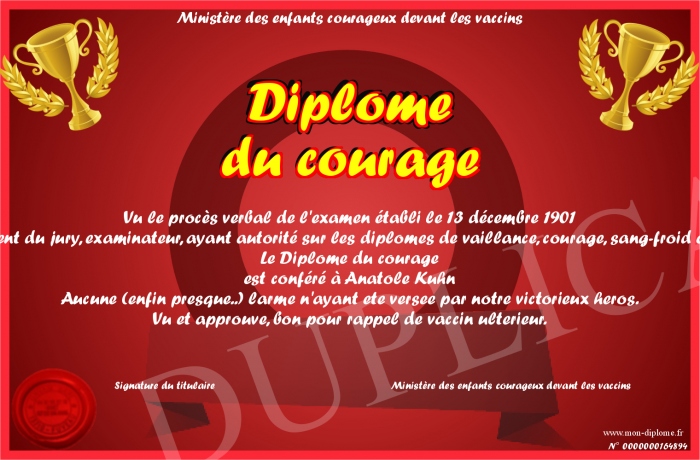 diplome universitaire vaccination